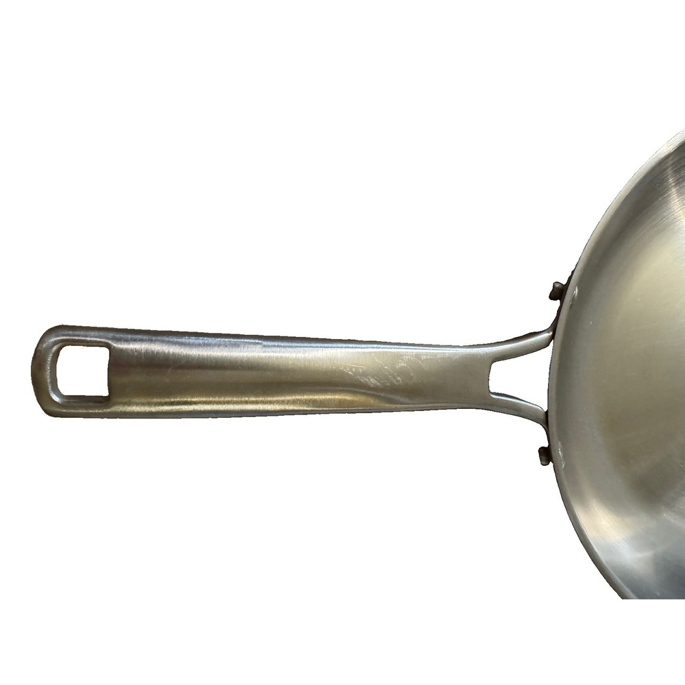 Calphalon 1390 10" Stainless Steel Frying Pan Skillet w Glass Lid Induction - Picture 5 of 12